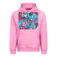 Fuchsia Pink dentist element with flowers Urban Hoodie - AdoDesignShop