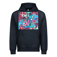 Navy dentist element with flowers Urban Hoodie - AdoDesignShop
