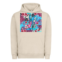Pigment French Oak dentist element with flowers Urban Hoodie - AdoDesignShop