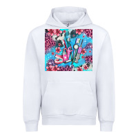 White dentist element with flowers Urban Hoodie - AdoDesignShop