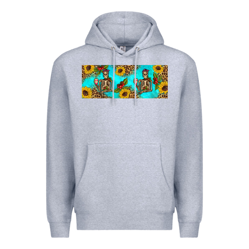 Skeleton Coffee And Coffee Plants 11 Oz Premium Hoodie by Artiststas | Teevron