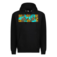 Black skeleton coffee and coffee plants 11 oz Premium Hoodie - Artiststas