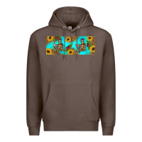 Coffee skeleton coffee and coffee plants 11 oz Premium Hoodie - Artiststas