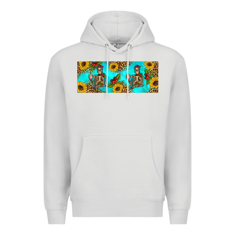 Skeleton Coffee And Coffee Plants 11 Oz Premium Hoodie by Artiststas | Teevron