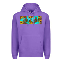Purple skeleton coffee and coffee plants 11 oz Premium Hoodie - Artiststas