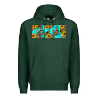Sports Green skeleton coffee and coffee plants 11 oz Premium Hoodie - Artiststas