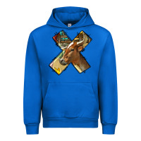 Cobalt farm life alphabet lowercase letters x Urban Hoodie - BundleAndBundleShop