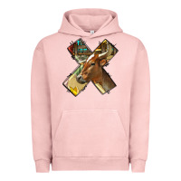 Pigment Salmon farm life alphabet lowercase letters x Urban Hoodie - BundleAndBundleShop