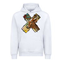 Farm Life Alphabet Lowercase Letters X Urban Hoodie | Teevron