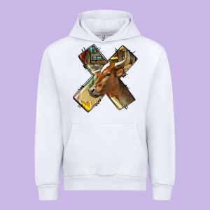 Farm Life Alphabet Lowercase Letters X Urban Hoodie Designed By Bundleandbundleshop