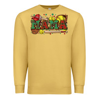 Antique Gold mama softball Premium Sweatshirt - Zillion Design Studio