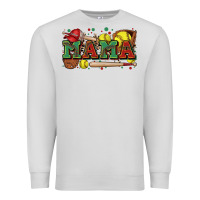 Dove Grey mama softball Premium Sweatshirt - Zillion Design Studio