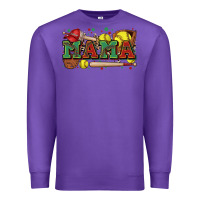 Purple mama softball Premium Sweatshirt - Zillion Design Studio
