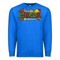 True Royal mama softball Premium Sweatshirt - Zillion Design Studio