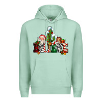 Seafoam believe christmas and santa Premium Hoodie - AdoDesignShop