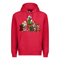 Cardinal believe christmas and santa Premium Hoodie - AdoDesignShop