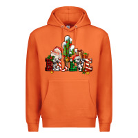 Carrot believe christmas and santa Premium Hoodie - AdoDesignShop
