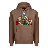 Chestnut believe christmas and santa Premium Hoodie - AdoDesignShop