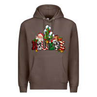 Coffee believe christmas and santa Premium Hoodie - AdoDesignShop