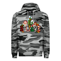 Slate Camo believe christmas and santa Premium Hoodie - AdoDesignShop