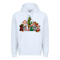 White believe christmas and santa Premium Hoodie - AdoDesignShop
