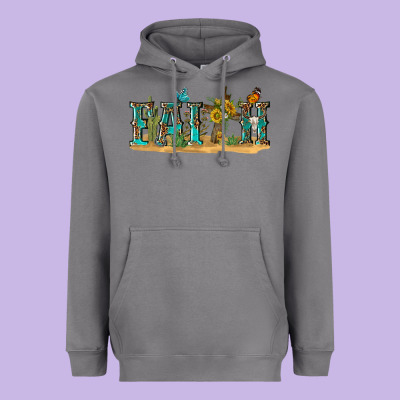 Heavyweight Hoodie western faith