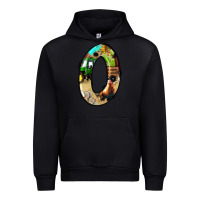 Farm Life Alphabet Numbers 0 Urban Hoodie | Teevron