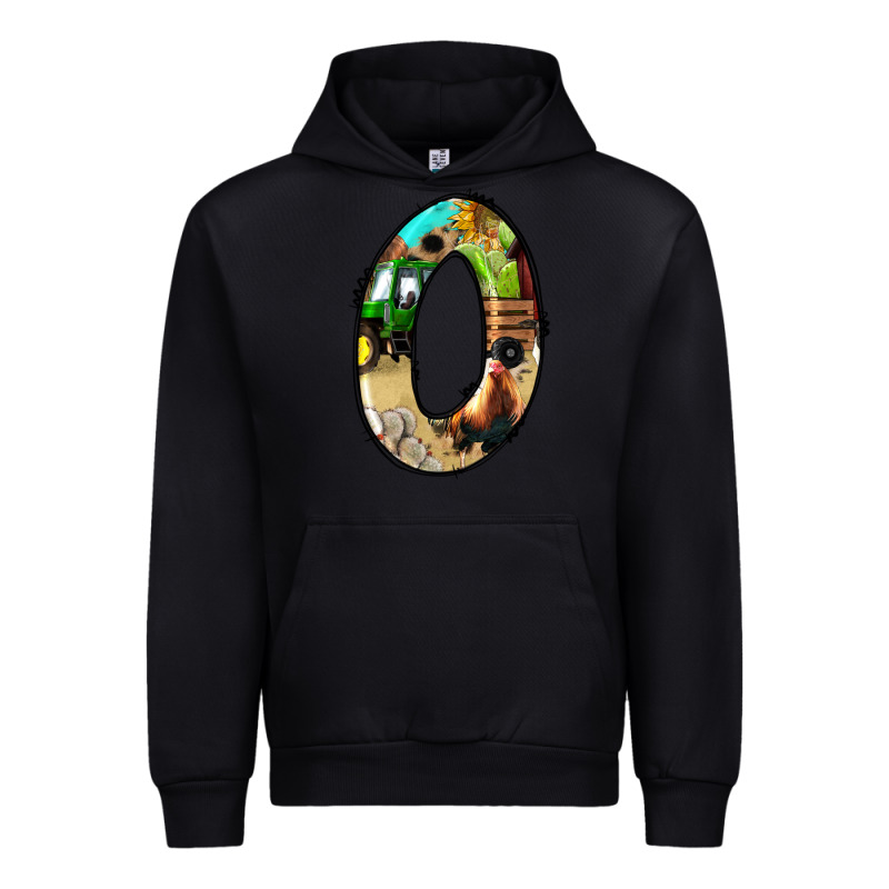 Farm Life Alphabet Numbers 0 Urban Hoodie by BundleAndBundleShop | Teevron