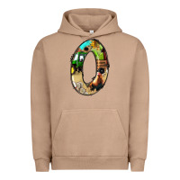 Pigment Burro farm life alphabet numbers 0 Urban Hoodie - BundleAndBundleShop