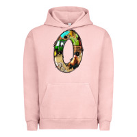 Pigment Salmon farm life alphabet numbers 0 Urban Hoodie - BundleAndBundleShop