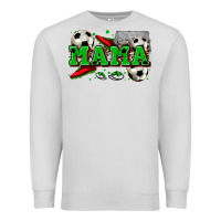 Dove Grey mama soccer Premium Sweatshirt - Zillion Design Studio