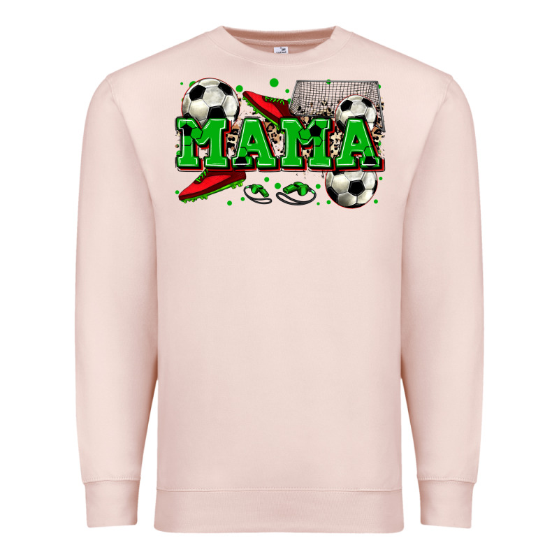 Mama Soccer Premium Sweatshirt by Zillion Design Studio | Teevron