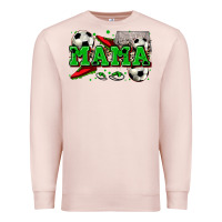Pale Pink mama soccer Premium Sweatshirt - Zillion Design Studio