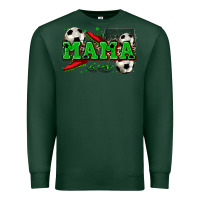 Sports Green mama soccer Premium Sweatshirt - Zillion Design Studio