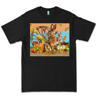 Black fall rabbit  mousepad Premium Tee - LillyAllenDesigns