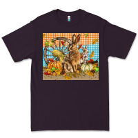 Plum fall rabbit  mousepad Premium Tee - LillyAllenDesigns