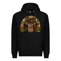 Black deer rainbow Premium Hoodie - JahusDesignShop