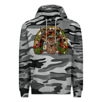 Slate Camo deer rainbow Premium Hoodie - JahusDesignShop