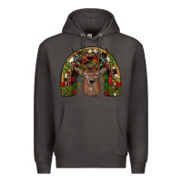 Smoke deer rainbow Premium Hoodie - JahusDesignShop