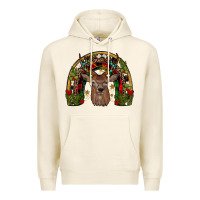 Tofu deer rainbow Premium Hoodie - JahusDesignShop