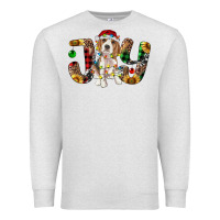Oatmeal Heather beagle christmas joy Premium Sweatshirt - RanaPortraitStore