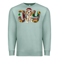 Seafoam beagle christmas joy Premium Sweatshirt - RanaPortraitStore