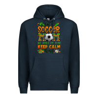 Navy i'm a soccer mom we don't do that keep calm thing Premium Hoodie - Jasminsmagicworld