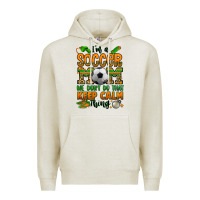 Oatmeal Heather i'm a soccer mom we don't do that keep calm thing Premium Hoodie - Jasminsmagicworld