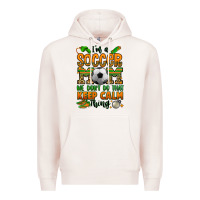 Pale Pink i'm a soccer mom we don't do that keep calm thing Premium Hoodie - Jasminsmagicworld