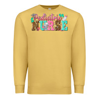 Antique Gold pediatric nurse Premium Sweatshirt - texasbilliewilder