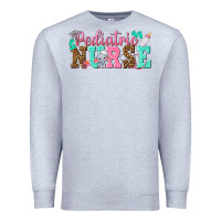Heather Grey pediatric nurse Premium Sweatshirt - texasbilliewilder