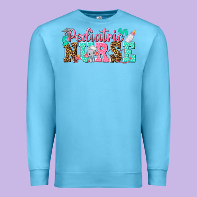 Pediatric Nurse Premium Sweatshirt Designed By Texasbilliewilder