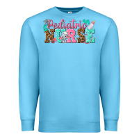Ocean Blue pediatric nurse Premium Sweatshirt - texasbilliewilder