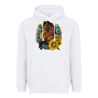 White western horse with horseshoe Heavyweight Hoodie - texasbilliewilder